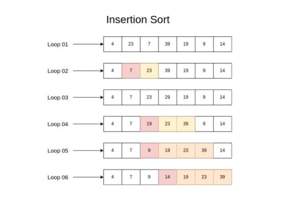 Insertion Sort Algorithm Explaination Tech Incent