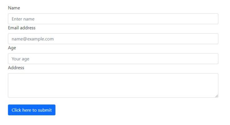 form select react bootstrap example